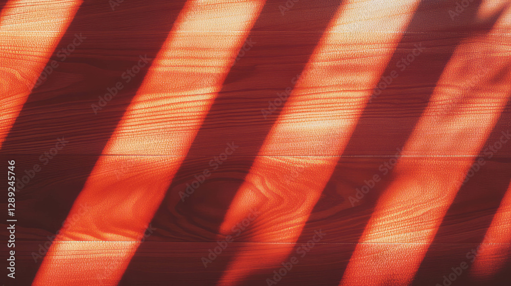 Poster cherry wood texture with bright directional light for design projects