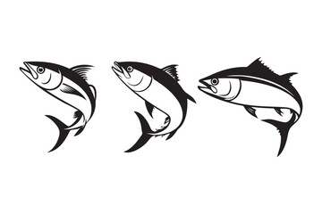 Fototapeta premium vector illustration of a fish