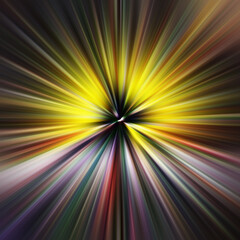 Obraz premium Colorful zoom motion effect. Abstract background.