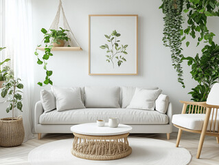 Scandinavian Serenity: Bright and Natural Dining Space