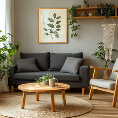 Scandinavian Serenity: Bright and Natural Dining Space