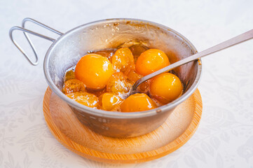 キンカンのジャムと甘露煮作り