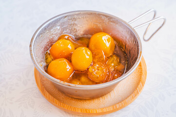 キンカンのジャムと甘露煮作り