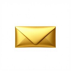 Metallic Gold Envelope depicting a sophisticated and rich design. Perfect Any Project.