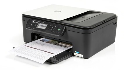 All-in-One Printer on White Background