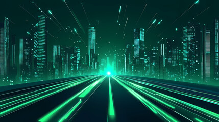 light abstract road background