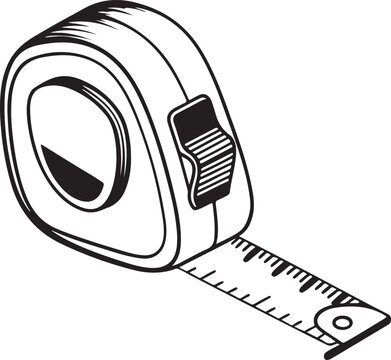 recommend clip art: measuring tape Tool for carpentry work