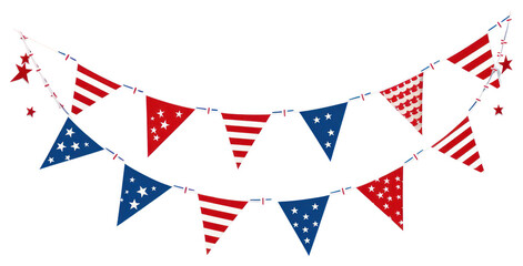 PNG Flag decoration bunting