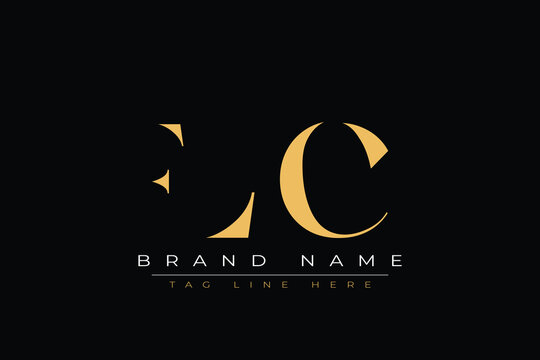 FLC abstract letter logo design. This logo is designed by three abstract letters.