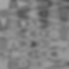 An neutral grayscale abstract wavy grunge texture background.