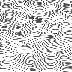 Flowing lines create rhythmic wave pattern on clean background