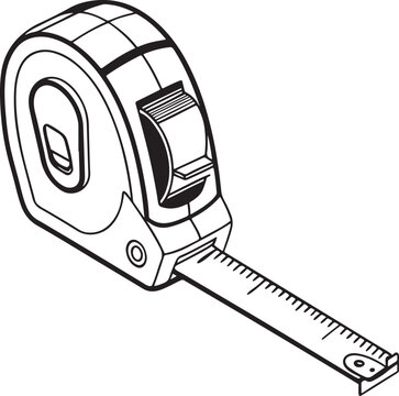 recommend clip art: measuring tape Tool for carpentry work