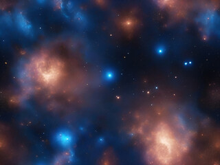 Naklejka premium space background with stars