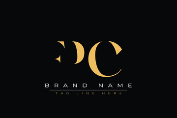 FPC abstract letter logo design. This logo is designed by three abstract letters.