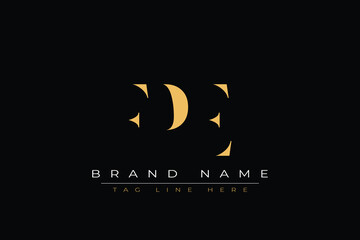 FPE abstract letter logo design. This logo is designed by three abstract letters.