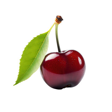 recommend clip art: Isolated Dark Red Cherry