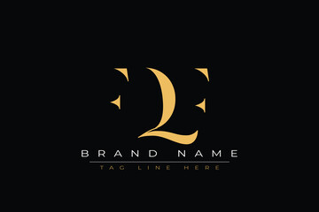 FQF abstract letter logo design. This logo is designed by three abstract letters.