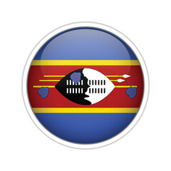 Eswatini Flag Sphere Vector