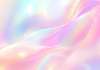 Obraz premium Abstract pastel-colored background with soft, blurred wavy lines and dots, pastel texture