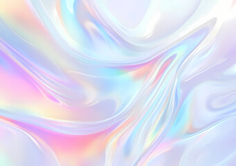 Abstract pastel-colored background with soft, blurred wavy lines and dots, pastel texture
