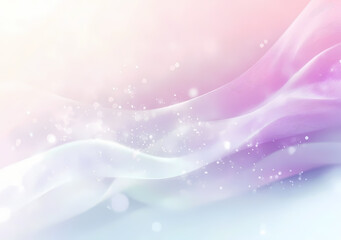 Abstract pastel-colored background with soft, blurred wavy lines and dots, pastel texture