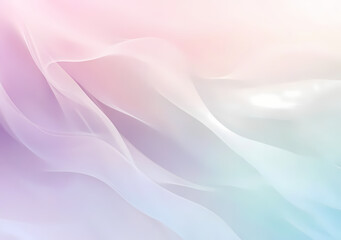 Fototapeta premium Abstract pastel-colored background with soft, blurred wavy lines and dots, pastel texture