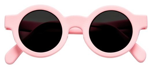 PNG Kid pink sunglasses accessories accessory round.