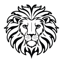 Adobe Illustrator Artwork A detailed lion head vector graphic, perfect for logos, tattoos, and branding. It is ideal for wildlife and sports designs. Available in EPS