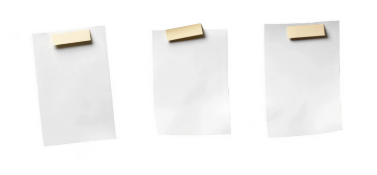 paper message note reminder blank background office business white empty page label adhesive tape
