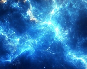 Fototapeta premium Abstract lightning storm texture background wallpaper