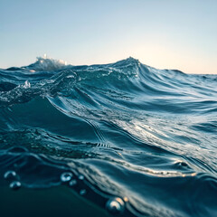 water and mountains