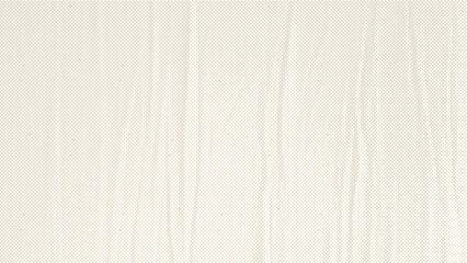 Crumpled ecru craft package paper texture. Abstract cream texture old paper background. Beige old cardboard backdrop. Vector illustration of grunge vintage note sheet or package. Old papyrus