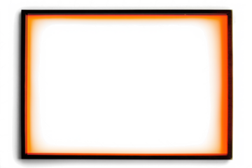 Vintage noir style photo film frame of an old camera with vignetting, dusts and scratches and red flare on transparent background (png image). 
