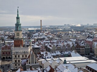 view over Poznań from the Royal Castle in Poland © Konrad_elx