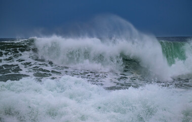 Cantabrian sea big waves