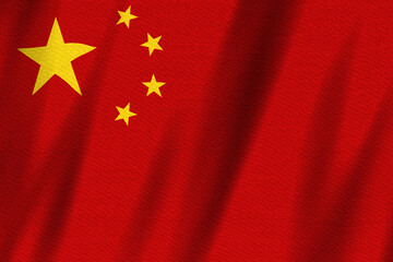 Chinese flag background