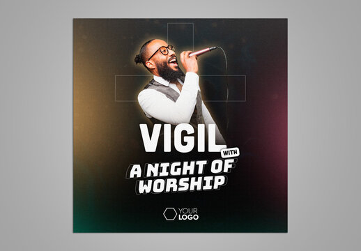 Gospel Flyer Template Social Media 