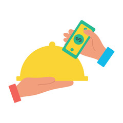 Cash on Delivery Food Service Payment