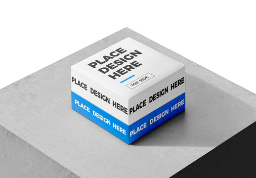 Jewelry Box Mockup