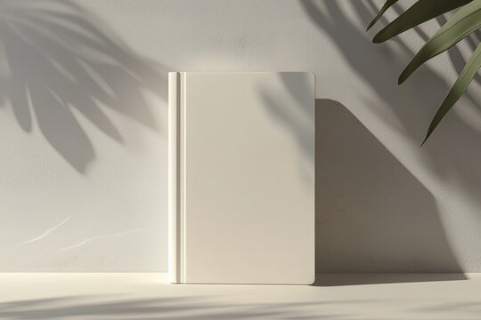 A sleek, white box placed against soft lighting, ideal for showcasing premium products, with subtle shadows enhancing the elegant, minimalist aesthetic