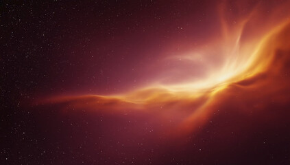 Obraz premium Beautiful space background with starry sky and glow