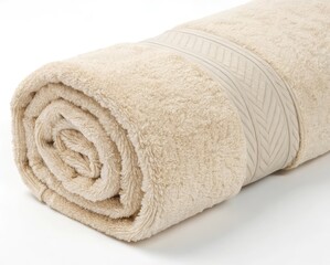 towel on white background