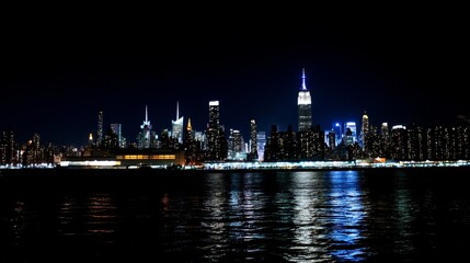 Obraz premium The iconic skyline of New York City.