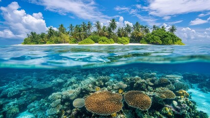 The ecological importance of maldives  vibrant coral reefs and the need for marine conservation