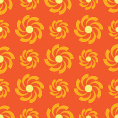 seamless background with flowers