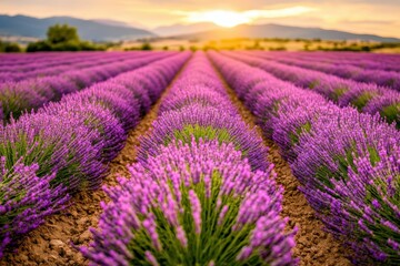 Obraz premium Lavender Fields of Provence