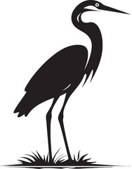 Obraz premium Herons and Ecosystem Balance How They Fit into the Larger Picture