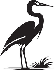 Obraz premium The Influence of Seasonality on Heron Behavior Adaptations and Survival Strategies