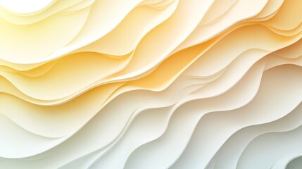 Obraz premium A simple abstract image of flowing warm and cool colors