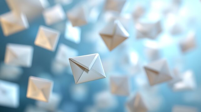 Automated email marketing for nurturing leads in digital content and aerial view marketing strategy